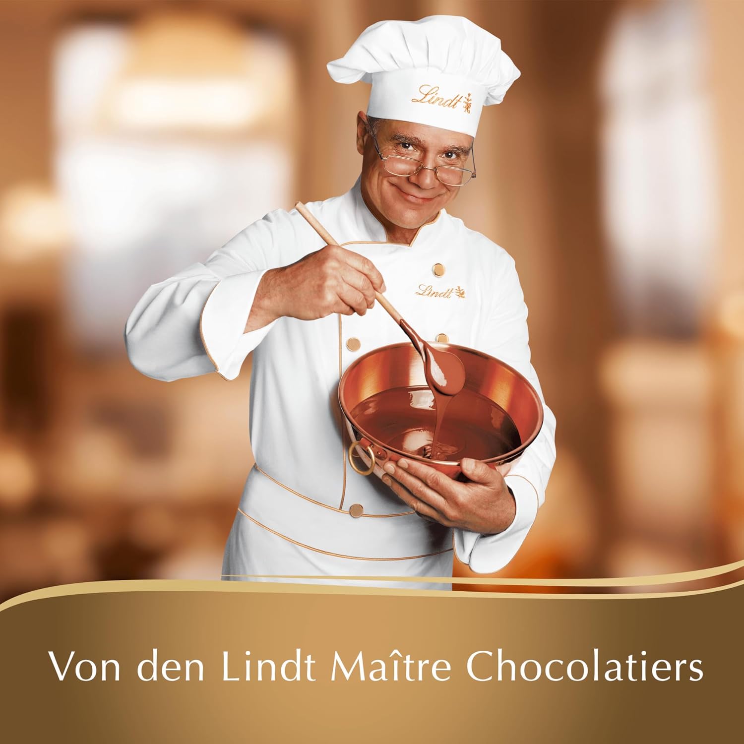 Lindt Creation Hazelnut De Luxe Bar – Dunkle Schokolade mit knusprigen Haselnüssen in cremiger Füllung