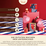 Venchi – Schachtel mit 9 verschiedenen Pralinen, 175 g, glutenfrei, ohne künstliche Farb- oder Konservierungsstoffe, Geschenkidee zum Valentinstag