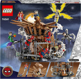LEGO 76261 Marvel Spider-Mans großer Showdown, Spider-Man: No Way Home, Set mit 3 Minifiguren Peter Parker plus Green Goblin, Electro, Sandman, Ned, Doctor Strange und MJ, Sammelmodellbausätze Besuchen Sie den LEGO-Store