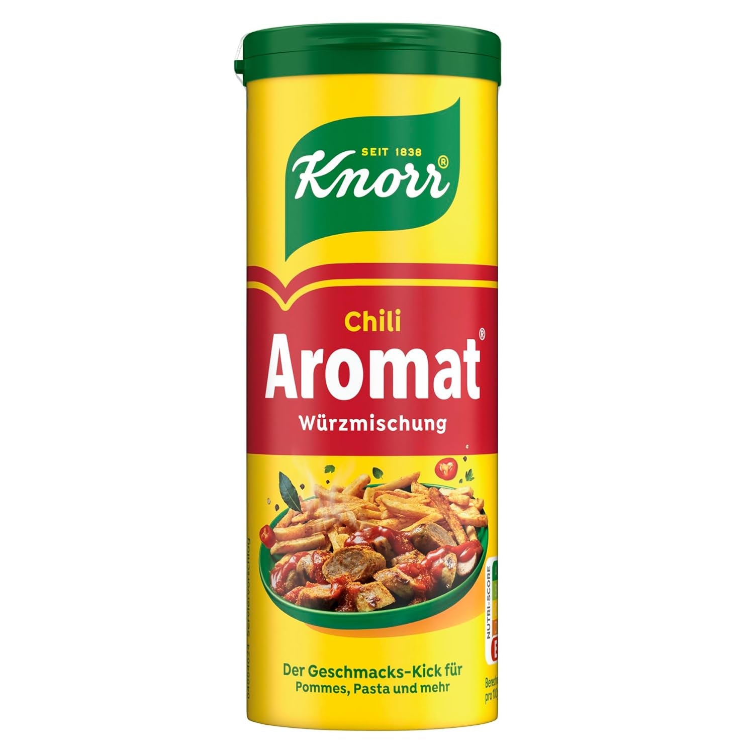 Knorr Würzmischung Chili aromatisiert für schnelle Gerichte zum Würzen und Würzen von Kartoffeln, Nudeln, Gemüse und mehr 90 g