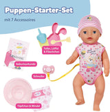 Baby Born Lena Babypuppe (Mädchen) – 36 cm – 7 Funktionen, inklusive Zubehör und Matratze – Funktioniert komplett ohne Batterien – Geeignet für Kleinkinder ab 1 Jahr
