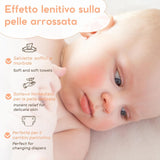 Aloe-Baby-Feuchttücher für empfindliche Haut, alkoholfrei, hautfreundlich, pH-Wert 5,5, leicht parfümiert, 1728 Stück (24 Packungen)