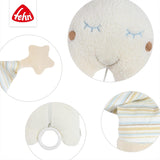 Fehn Spieluhr Baby Einschlafhilfe Stern – Spieluhr mit abnehmbarem Spielwerk zum Aufhängen – Einschlafhilfe Lied „Weißt du wieviel Sternlein stehen“ – Spielzeug für Babys und Kinder ab 0+ Monaten Toys Bebe Naty Shop