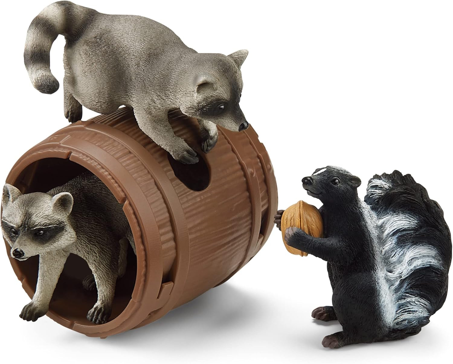 Schleich 42532 Spaß rund um die Nuss, Ab 3 Jahren, WILD LIFE - Spielset, 6-teilig Actionfiguren Naty Shop