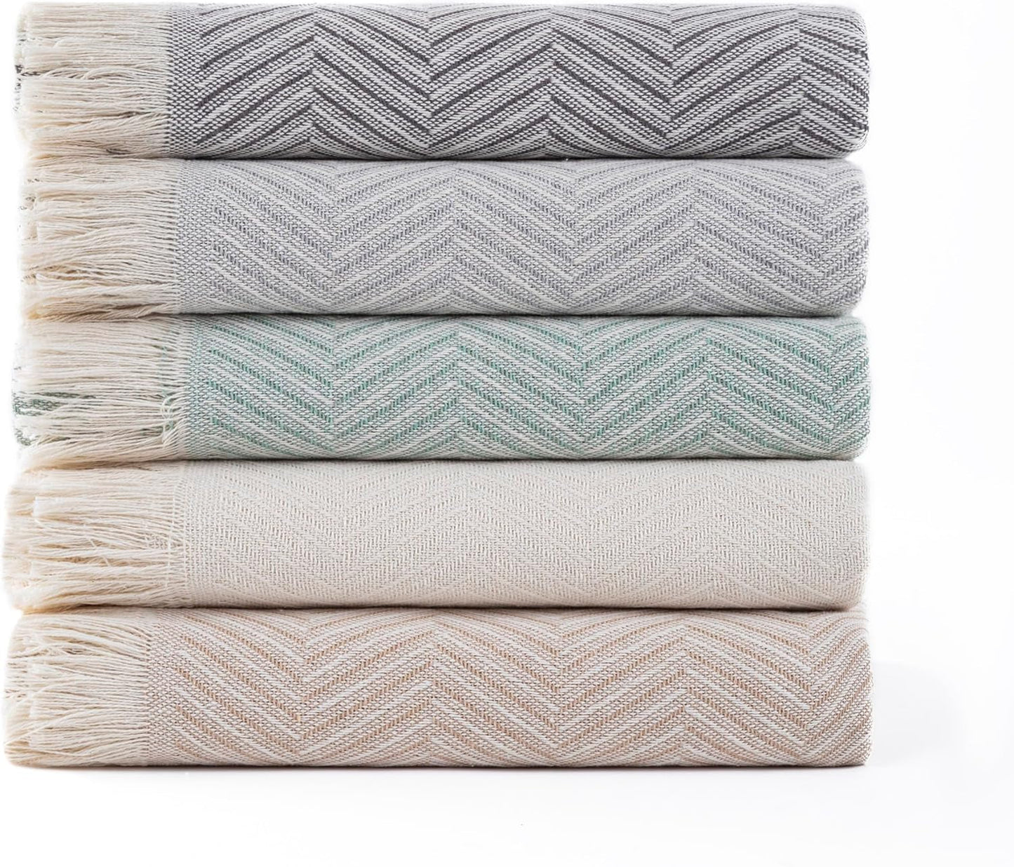 Todocama Multifunktions-Tagesdecke, Tagesdecke, Tagesdecke, Sofabezug, Jarapas, Fischgrätenmuster (230 x 260 cm, Sandbeige). Betten und Decken Besuchen Sie den Todocama-Store