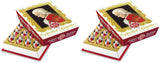 Reber Mozartkugeln mit Zartbitterschokolade, 6er Pack mit Marzipan und Nougat, vegan – 1 x 120 g