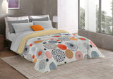 Fantasy T-Fa-Hypnotic-1P Winterdecke, Mikrofaser, Hypnotic, 170 x 260 cm. Steppdecken und Steppdecken Naty Shop Acquerello 170 x 260 cm