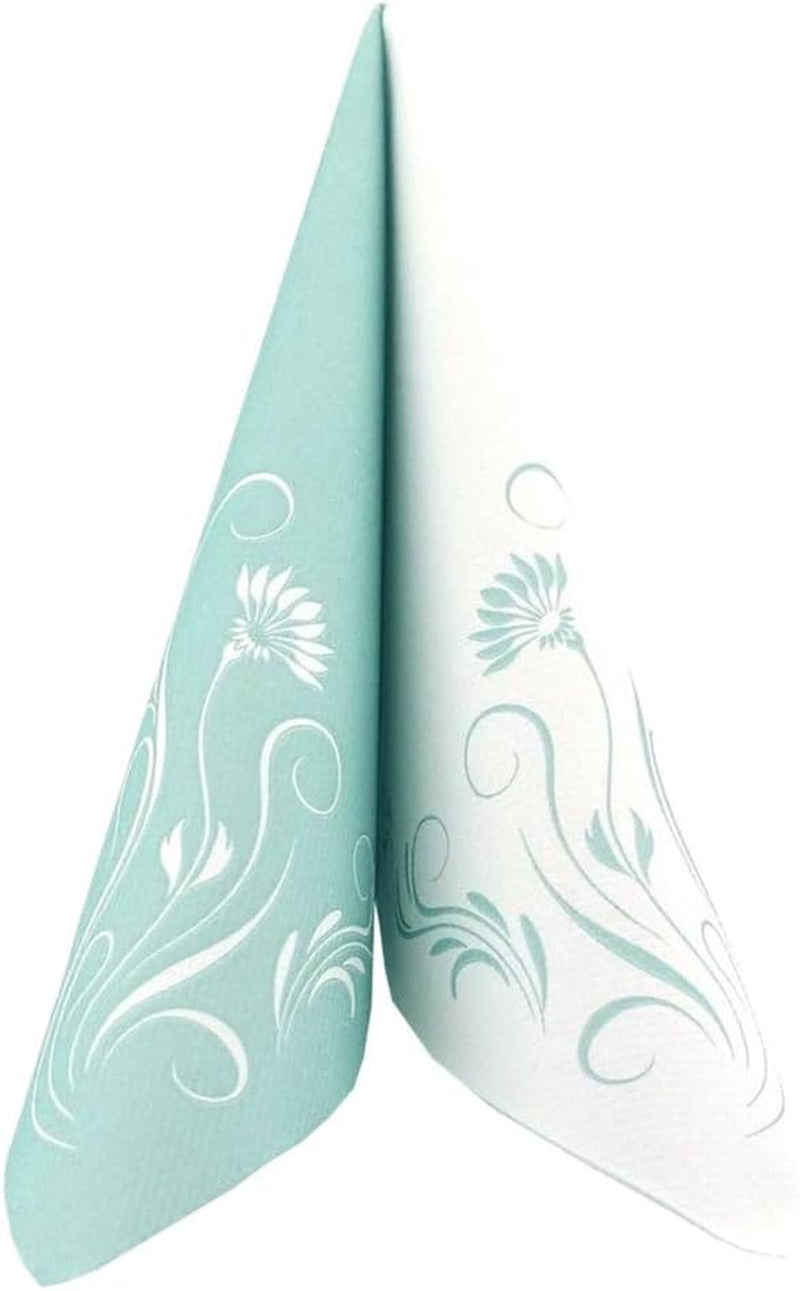 Appartina Elegantia 40x40 cm stoffähnliche Airlaid-Servietten, hochwertige Hochzeitsserviette, stoffähnliche Hochzeitsservietten, Einwegservietten für verschiedene Anlässe (Altrosa)