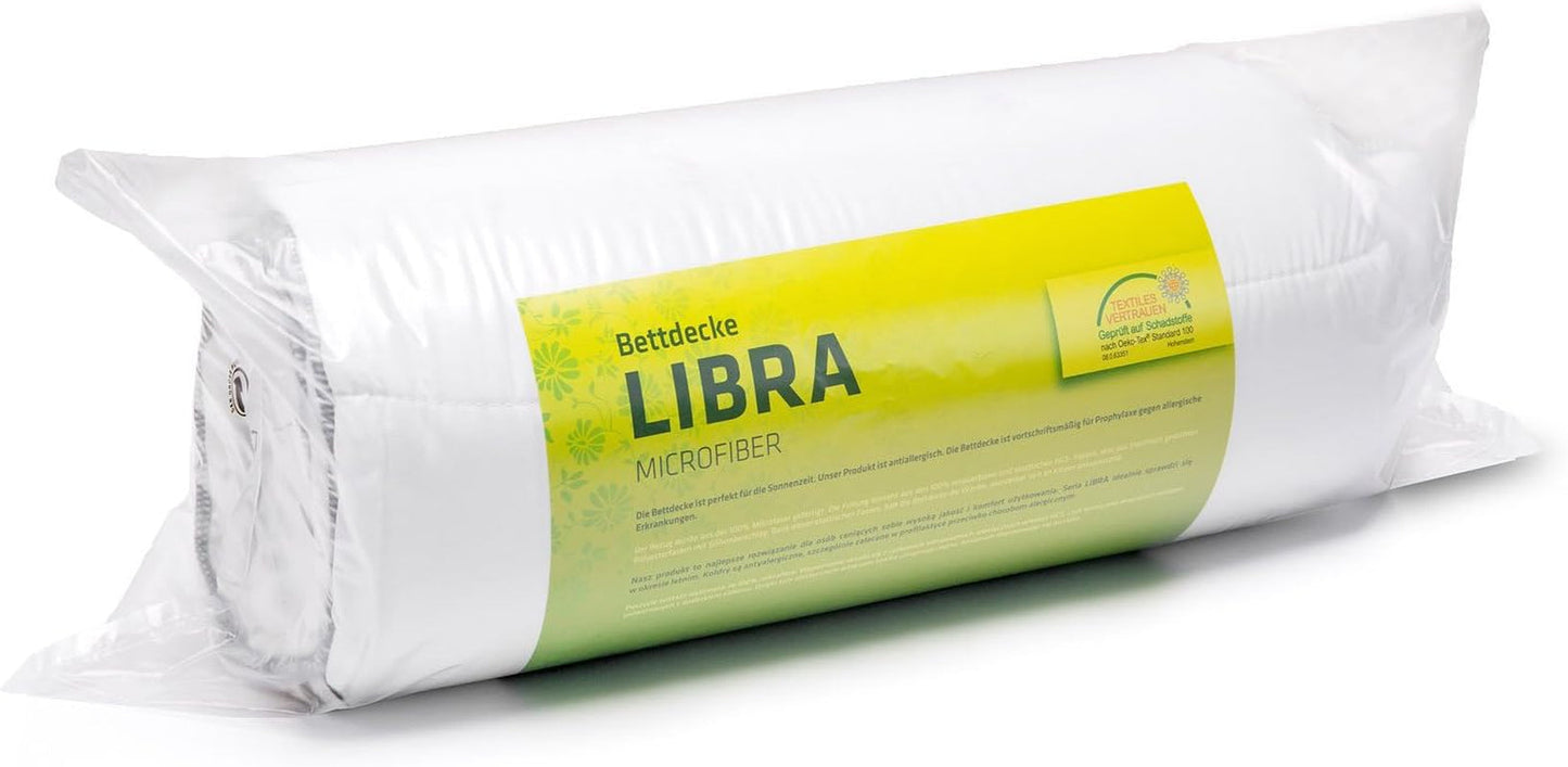 Decoking 135X200 Sommerdecke Steppdecke Antiallergisch Für Allergiker Sommerdecke 100 % Mikrofaser 800G Libra Steppdecken und Steppdecken Naty Shop