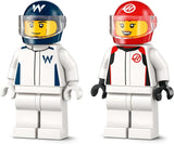 LEGO City F1 Williams Racing und Haas F1 Racing Cars – Formel-1-Spielzeug mit baubaren Autos und 2 Rennfahrer-Minifiguren – Kleine Geschenkideen für Jungen und Mädchen ab 4 Jahren 60464 Bausets Beuche den LEGO-Store