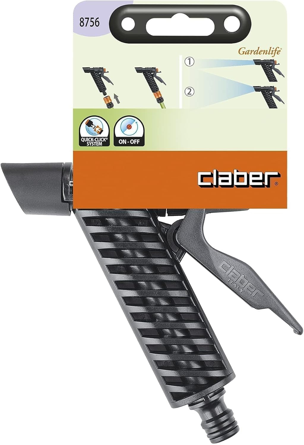 Claber 8862 Spritzpistole mit Metallkugelventil