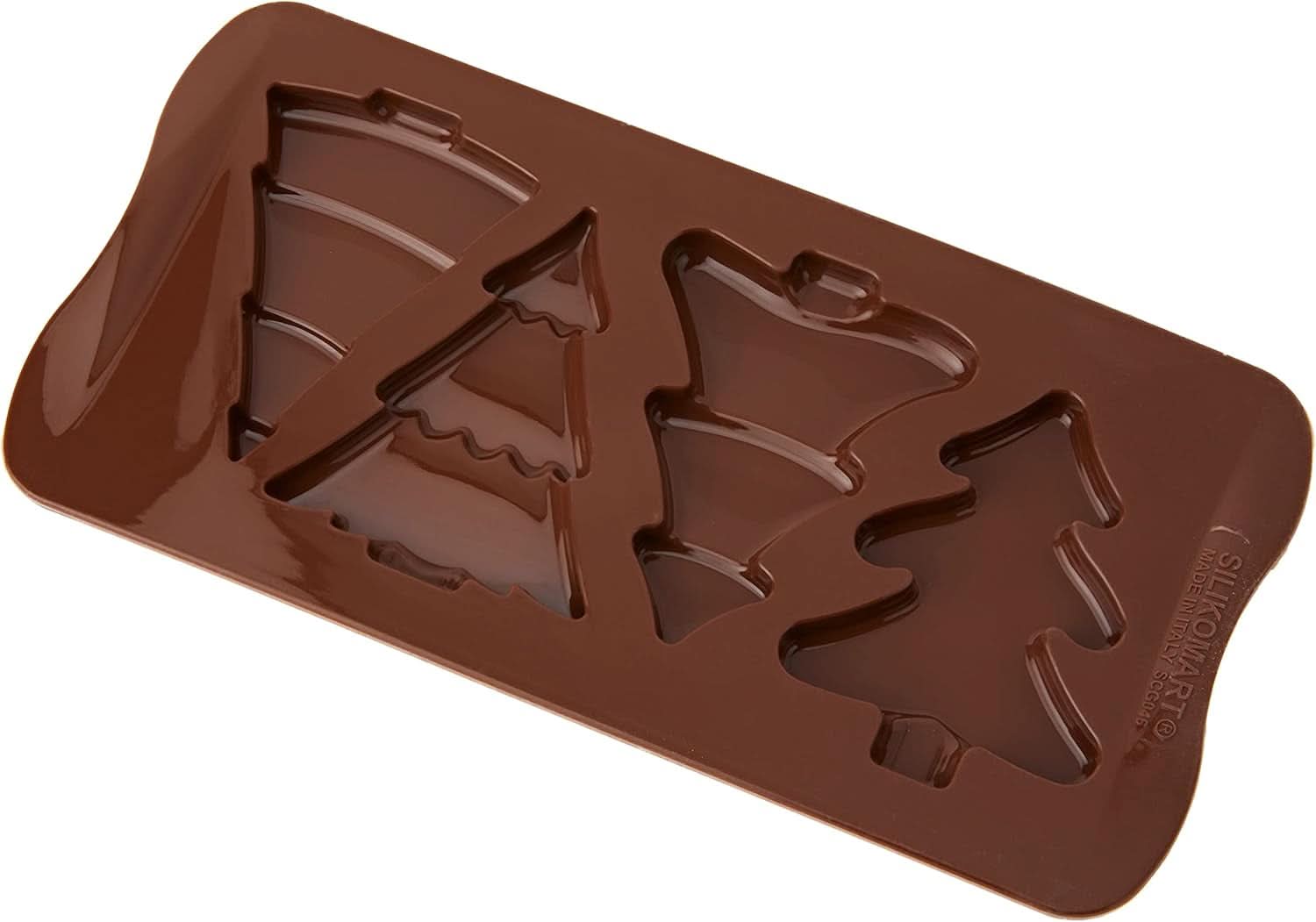 Silikomart 22.146.77.0065, für Schokolade, „Choco Pine“ Kitchen Naty Shop