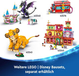LEGO® Disney Simba, das Junge des König der Löwen, Bauspielzeug für Kinder, Fantasy-Spielset mit der Figur des Löwen, coole Geschenkidee für Mädchen und Jungen ab 6 Jahren, Kinderspielzeug 43243 Bausets Beuche den LEGO-Store