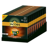 Jacobs Kaffeekapseln Guten Morgen XL Intense - 10er Pack (10 x 20 Getränke) & Kaffeekapseln Krönung Crema, 200 Nespresso-kompatible Kapseln, 10er Pack, 10 x 20 Getränke, 1040 g