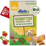 Alete Bio-Schnittpasteten mit Vollkorn und Apfel 6 x 22 g