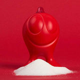 Alessi Zuckerspender „GINO ZUCCHINO“ aus thermoplastischem Harz, rot
