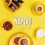 Caffè Vergnano 1882 – Espressokompostierbare Kaffeekapseln, kompatibel mit Nespresso, Napoli – Packung enthält 100 Kapseln