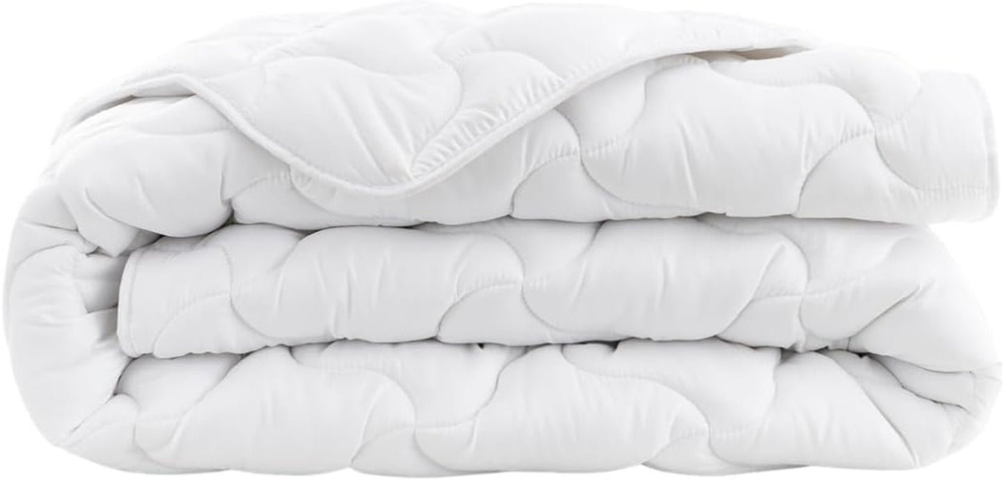 Acaristop-Bettbezug, milbenhemmend und antibakteriell, weiß, 240 x 260 cm. Naty Shop Bettdecken und Steppdecken 240 x 260 cm