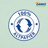 Toilettenpapier Danke 56 Stück, Rollen 7X8, 3 Lagen