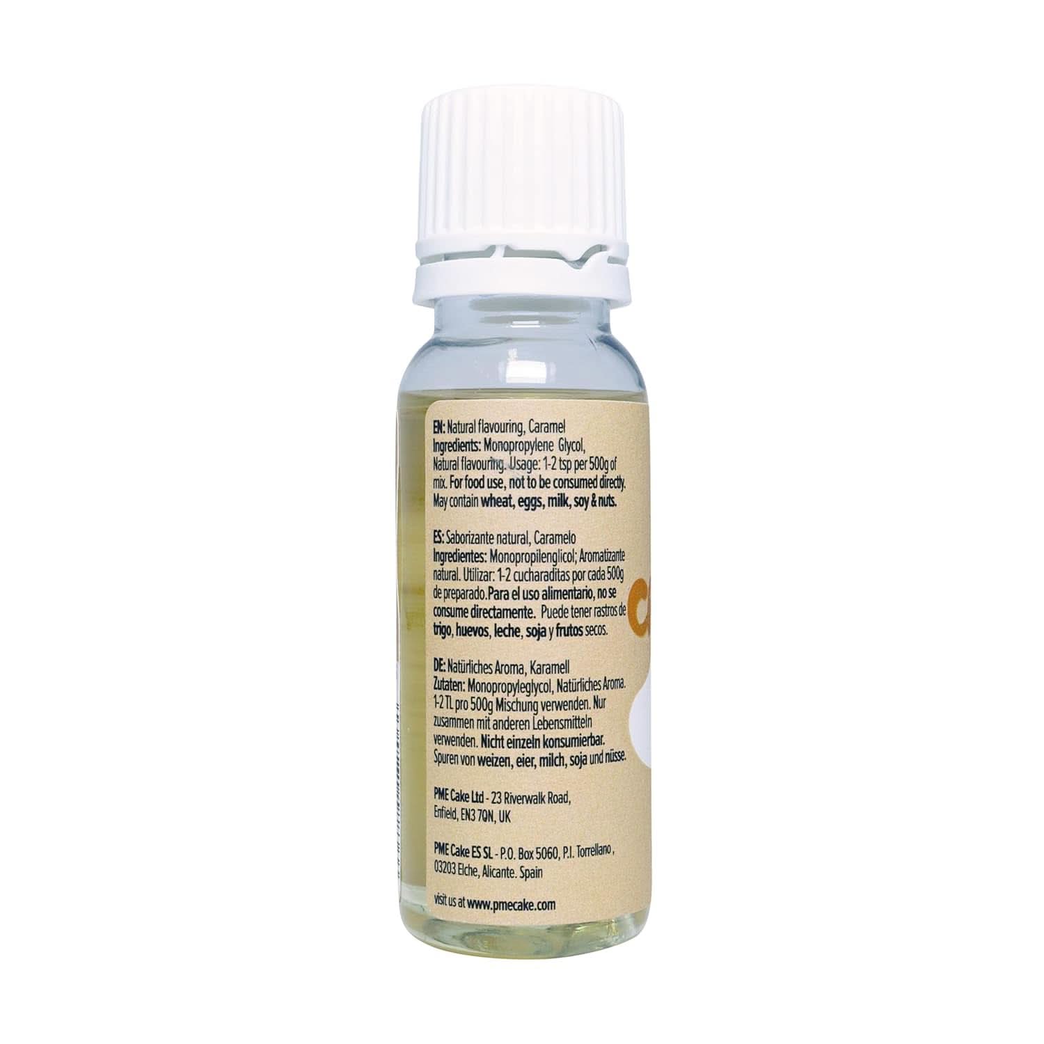100 % natürliches Karamellaroma, 25 ml Aromen Naty Shop