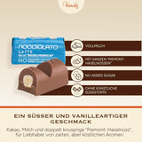 Venchi – Schokoriegel mit Milch und Haselnüssen – 70 % Zucker – Pralinen mit ganzen Haselnüssen aus dem Piemont g.g.A., 1 kg – Glutenfrei