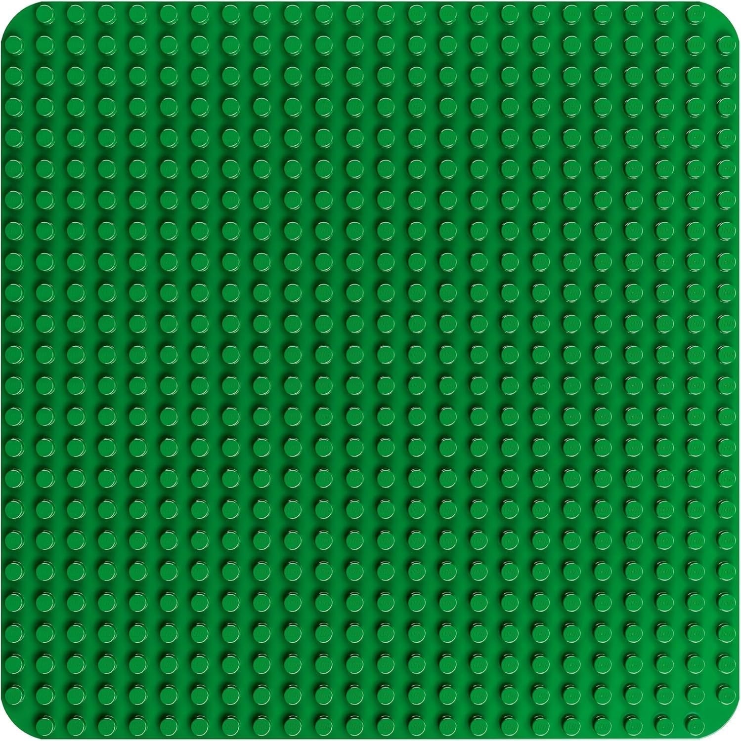 LEGO DUPLO Bauplatte in Grün, Bauspielzeug für Kleinkinder ab 18 Monaten, Zum Ausstellen von Modellen, Ermöglicht Vorschulkindern kreatives Bauen und fantasievolles Spielen, Lernspielzeug 10460 Bausets Besuchen Sie den LEGO-Store
