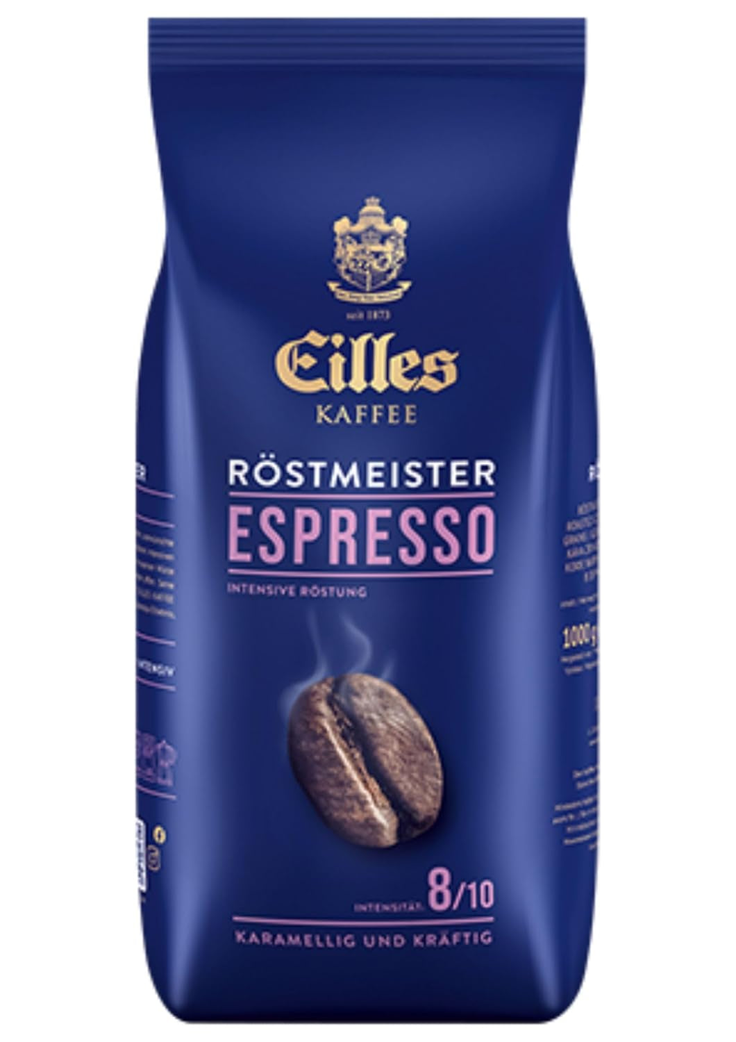 EILLES Espressokaffee 4x 1000g (4000g) – Premium-Espressokaffeebohnen