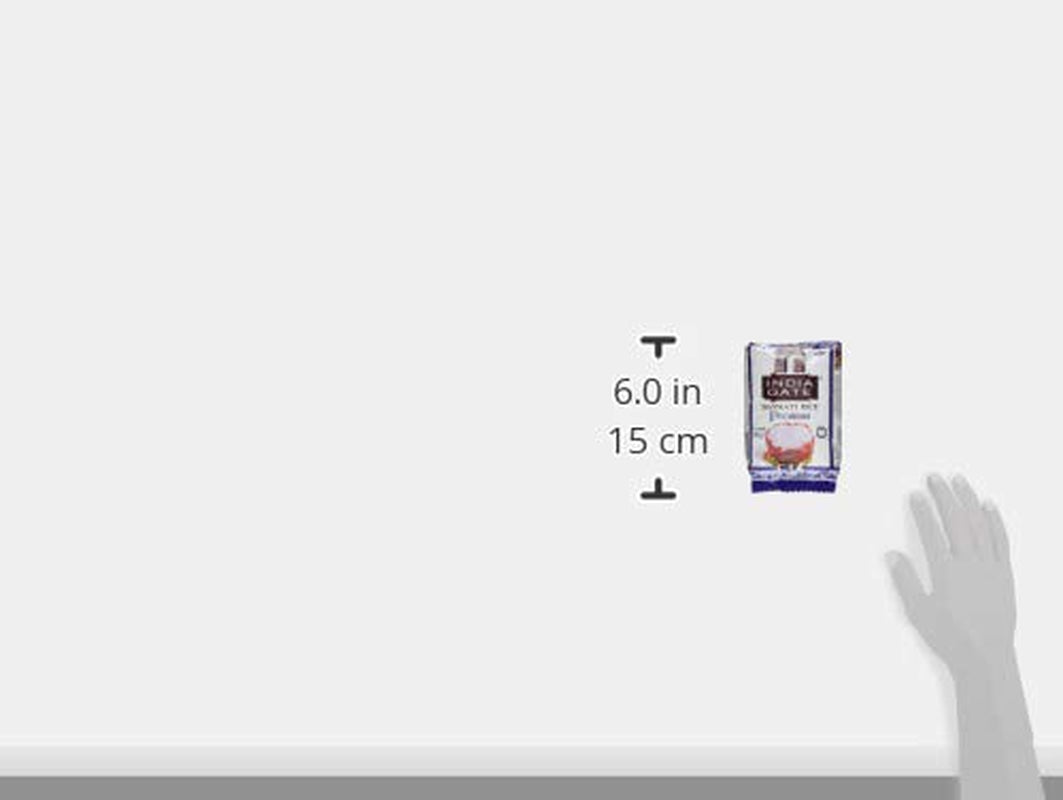 INDIA GATE Premium Basmatireis – Aromatischer, feiner Langkornreis aus Indien, feiner Langkorn (1 x 500 g)