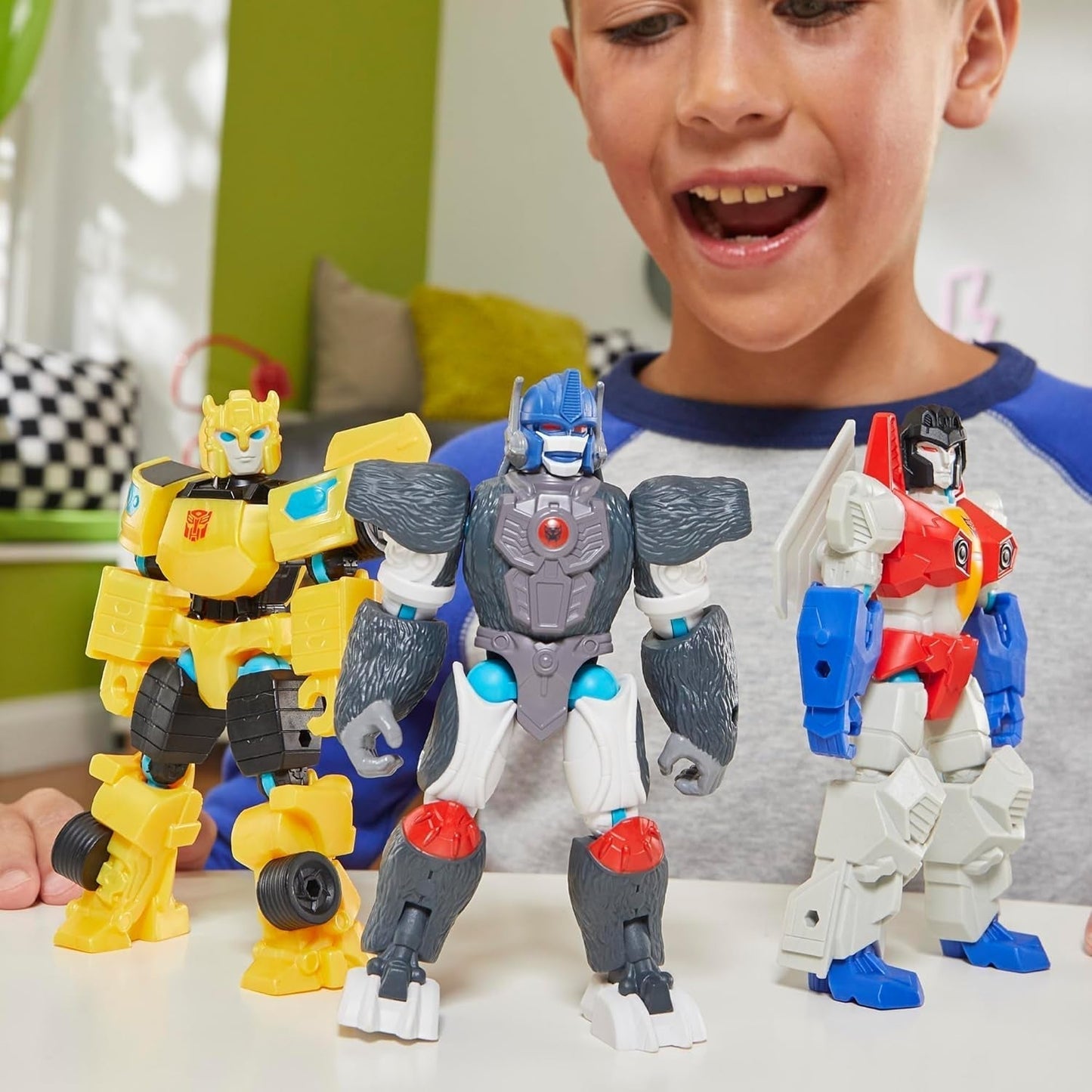 Transformers Mixmashers Starscream Anpassbare Actionfiguren und Zubehör Actionfiguren Naty Shop