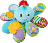 LAMAZE Octivity Time Baby-Sensorspielzeug, weiches Babyspiel und Entdeckung, Oktopus-Kleinkind, geeignet ab 6 Monaten, Jungen und Mädchen über 1 Jahr, Babyspielzeug Naty Shop