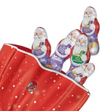 Milka Mini-Weihnachtsmänner – Alpenmilchmischung, Milchcreme und Haselnüsse in festlicher Einzelverpackung – 120g