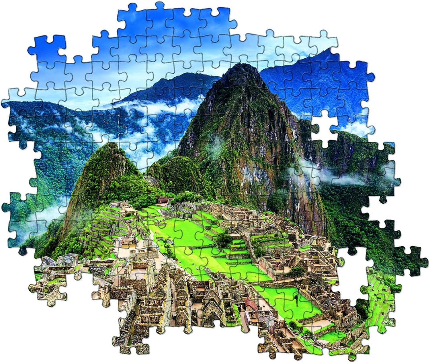 Clementoni 39604 Machu Picchu – Puzzle 1000 Teile ab 9 Jahren, Buntes Puzzle für Erwachsene mit kräftigen Farben, Geschicklichkeitsspiel für die ganze Familie, Schöne Geschenkidee Puzzle Naty Shop