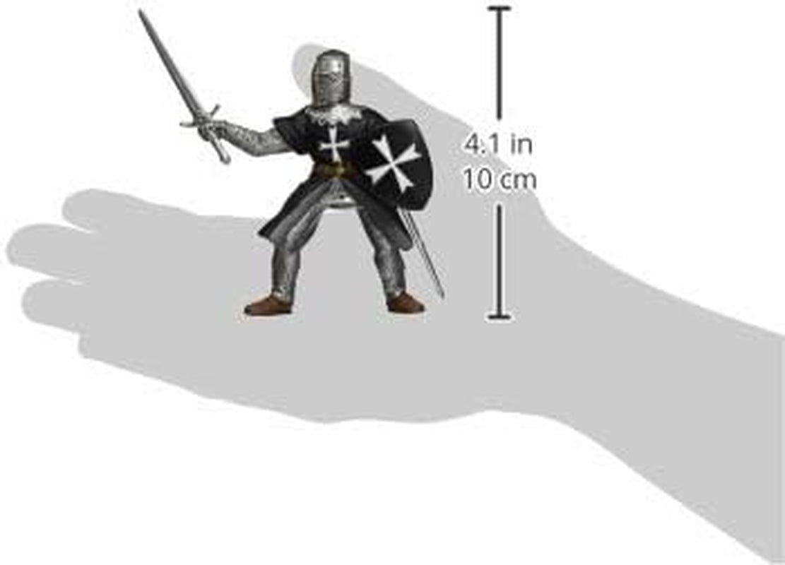 Papo -Handbemalt - Figuren -Mittelalter-Fantasy - Ritter des Heiligen Johannes mit Schwert-39938-Sammelobjekt-Für Kinder - Geeignet für Jungen und Mädchen - Ab 3 Jahren Actionfiguren Naty Shop