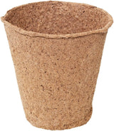 Dehner Töpfe für Setzlinge, rund, Ø 6 cm, 96 Stück, braun