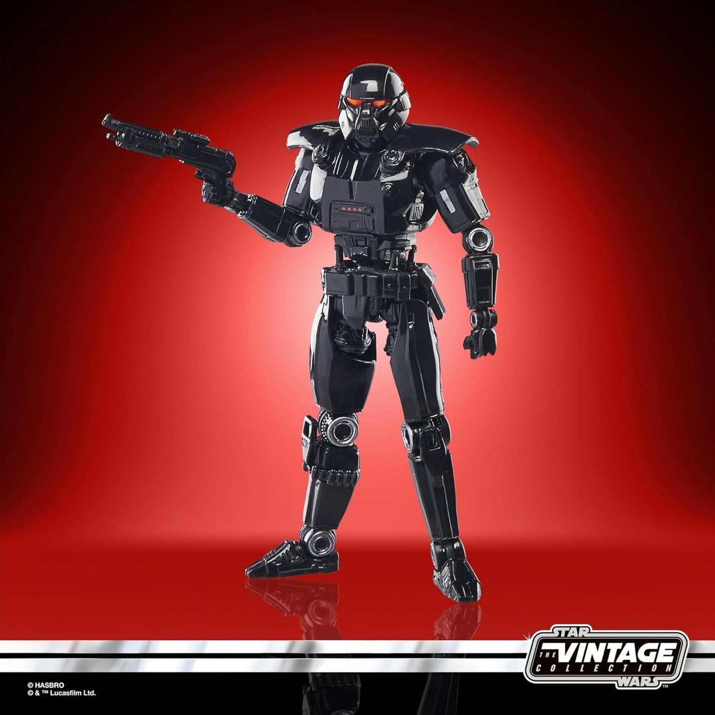 Star Wars Vintage Collection Dark Trooper Actionfigur zum Sammeln von The Mandalorian (Maßstab 9,5 cm) Actionfiguren Naty Shop