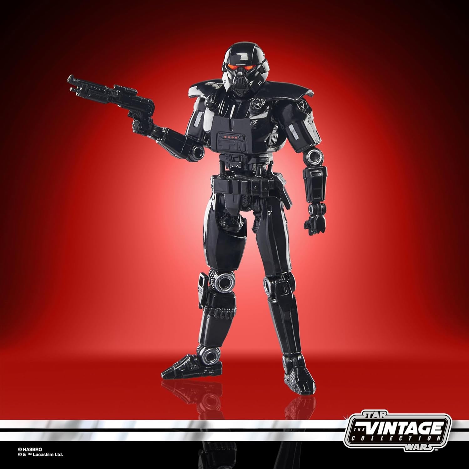Star Wars Vintage Collection Dark Trooper Actionfigur zum Sammeln von The Mandalorian (Maßstab 9,5 cm) Actionfiguren Naty Shop