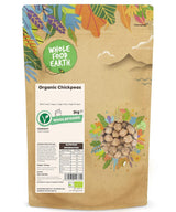 Wholefood Earth Bio-Kichererbsen 3 kg | GVO-frei | Vegan | Reich an Ballaststoffen | Reich an Protein | Bio-zertifiziert