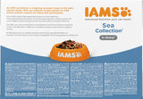 IAMS Delights Sea Collection Katzenfutter Nass - Multipack mit Fischsorten (Lachs, Thunfisch, Makrele, Seefisch) in Sauce, Nassfutter für Katzen ab 1 Jahr, 12 x 85g