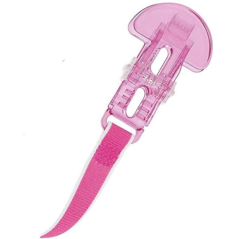 MAM Mini Cooler & Clip, Zahnstocher & Clip, Beißring, Pink