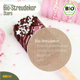 DECOCINO Bio-Streuselsterne, 50 Gramm Streusel Naty Shop