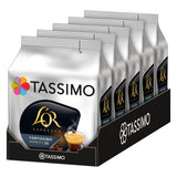 Tassimo Kapseln L'OR Espresso Fortissimo, 5 x 16 Pads, 80 Kaffeekapseln