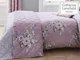 Catherine Lansfield Canterbury Tagesdecke, pflegeleicht, Blush, Tagesdecke – 220 x 230 cm. Betten und Decken Catherine Lansfield Heather