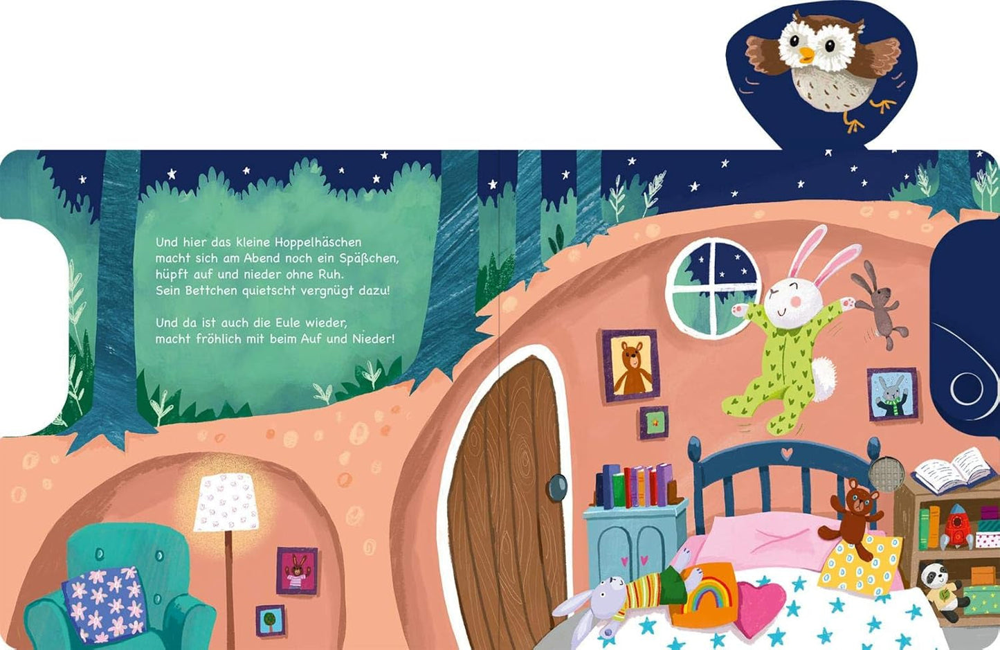 Husch, husch, jetzt schläfst du auch!: Slider und 11 Sounds | Ein innovatives Buch mit Slider-Sounds für die Kleinen ab 18 Monaten, Bebe Naty Shop Toys