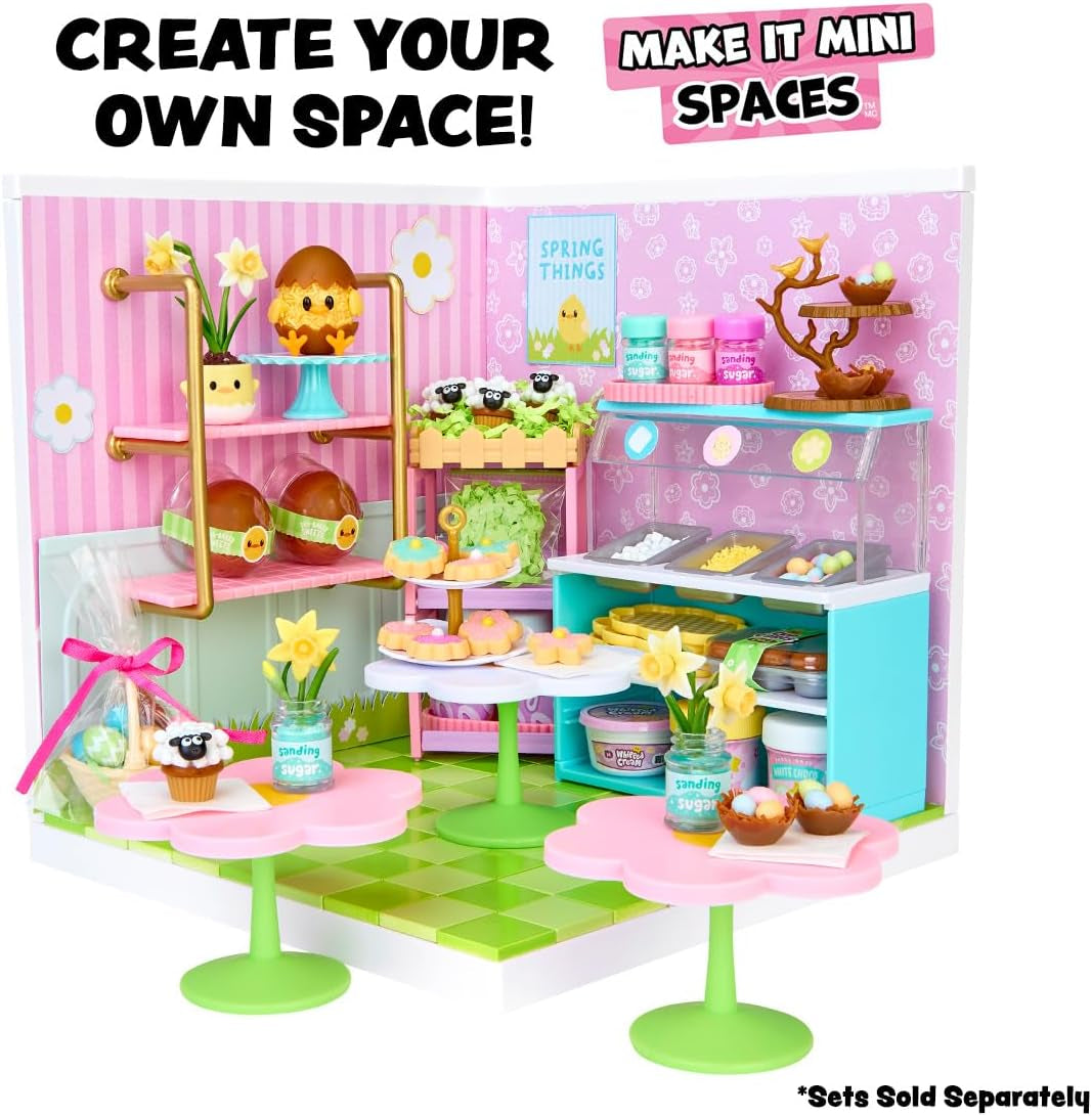 MGAs Miniverse Make It Mini-Frühlingsserie – saisonale Miniatur-Sammlerstücke aus Kunstharz zum Selbermachen und Ausstellen mit nachgebildeten, nicht essbaren Zutaten – für Sammler und Kinder ab 8 Jahren