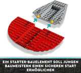 LEGO Star Wars: Die Abenteuer der jungen Jedi-Ritter Crimson Firehawk, Kinder-Starterset mit baubarem Raumschiff, Speeder-Bike und 3 Figuren, Geschenk für Jungen und Mädchen ab 4 Jahren 75384 Bausets Besuchen Sie den LEGO-Store