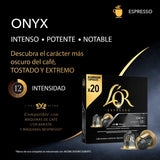 L'OR Espresso Kaffeekapseln Onyx | Intensität 12 | 200 kompatible Nespresso-Kapseln (R)* – exklusiv bei Amazon