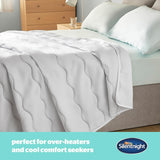 Silentnight Summer Breeze Bettdecke für Einzelbett, 2,5 Tog, leichte Sommerdecke, ideal für warme Nächte und heiße Schlafzimmer, hypoallergen und maschinenwaschbar, Einzelbett, 200 x 135 cm, Steppdecken und Steppdecken Naty Shop