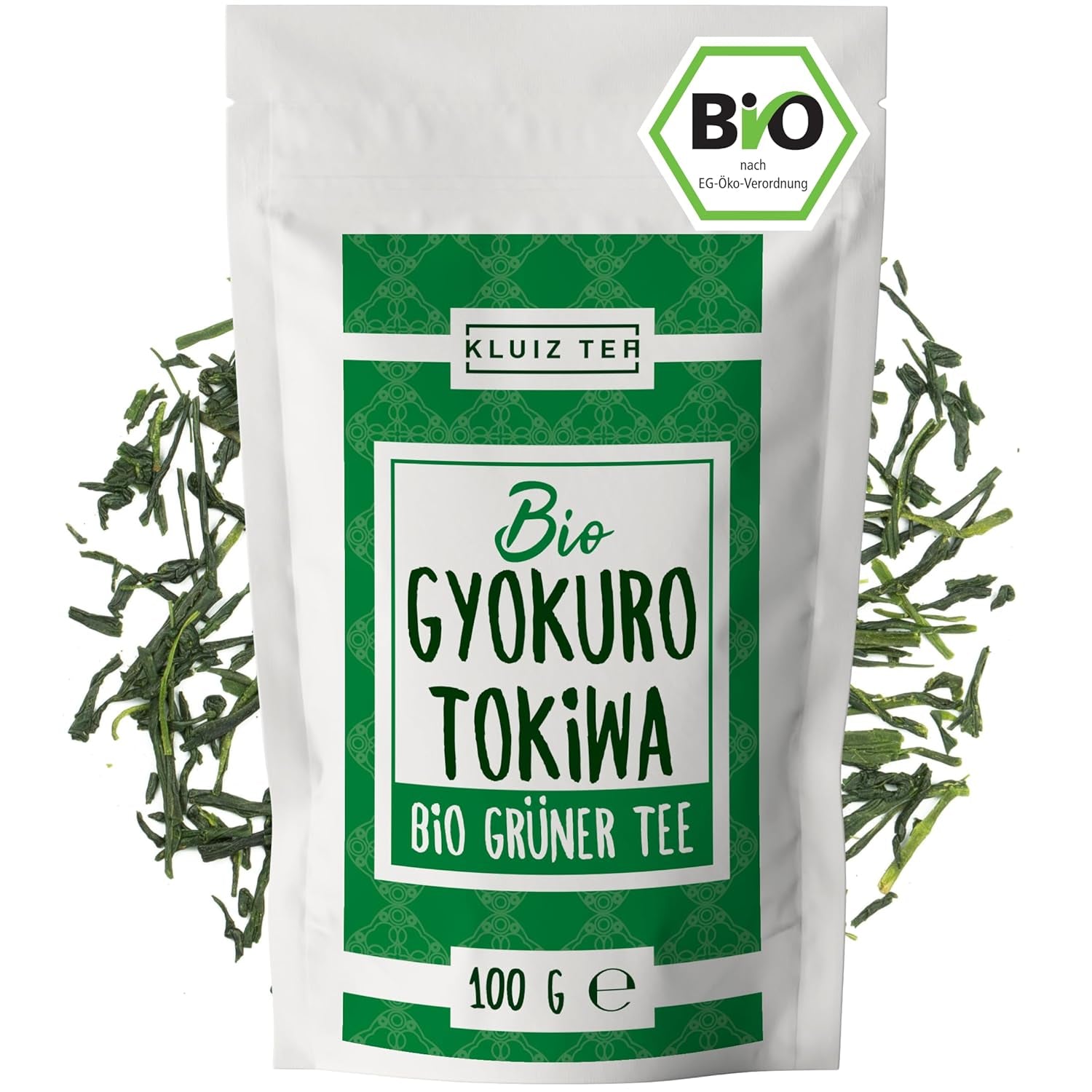 KLUIZ Gyokuro Tokiwa Bio – Erste handverlesene Ernte – Japanischer Grüntee I 100 Gramm I Bio-Grüntee