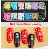 8 Boxen Nail Art Strass Kit - Nail Art Gemischt Strass Set, Nagel Kunst Strasssteine ​​​​Gems Perlen Edelsteine ​​​​Bunt Pferdeaugen Strass Für Nageldesign Zubehör Mit 1 Pinzetten Und 1 Strass Picker Für DIY