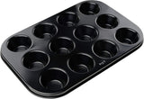 Dr. Oetker - Tradition Aluminium-Backform mit Antihaftbeschichtung (Farbe: Schwarz), 1 Stück. Formen und Backbleche Naty Shop